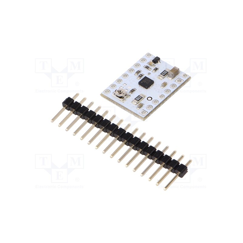 1 pcs x POLOLU - STSPIN220 LOW-VOLTAGE STEPPER MOTOR DRIV - Stepper motor controller, STSPIN220, 1.1A, Uin mot: 1.8÷10V