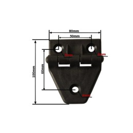 Hinge set Massey Ferguson Merlo Landini 3301221