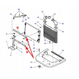 4351871m4 condenser mounting