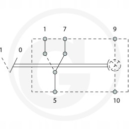 Hella switch with lock 6fh007832081