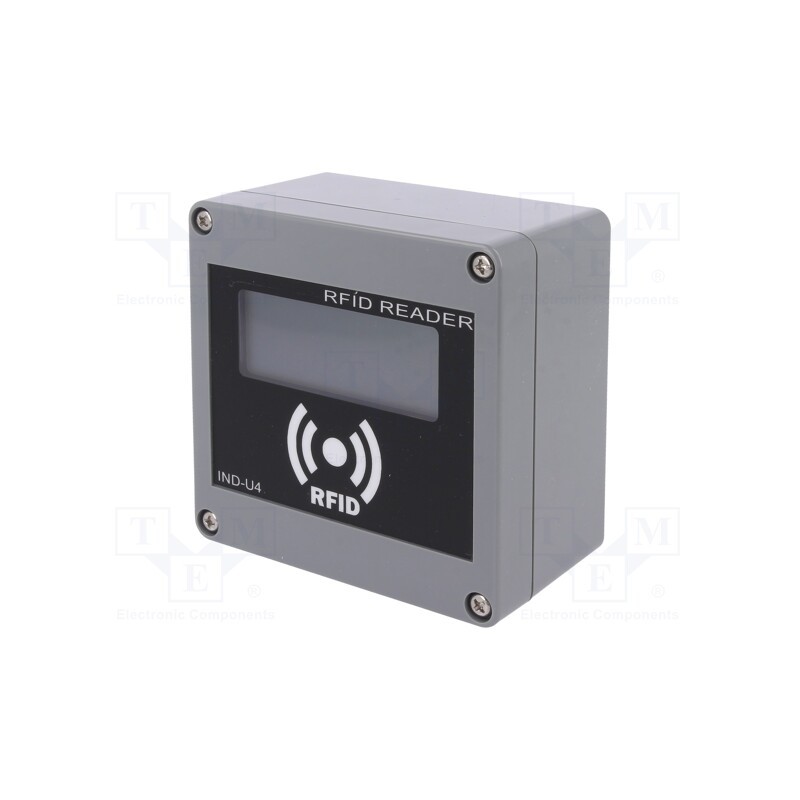 1 pcs x INVEO - RFID IND LCD UNI - RFID reader, 12÷24V, UNIQUE, HTTP,Modbus RTU,Modbus TCP,SNMP