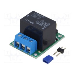1 pcs x POLOLU - RC SWITCH WITH RELAY - Accessories: electronic power switch, RC, G5LE-14-DC5, green