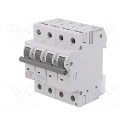 1 pcs x ETI POLAM - ETIMAT 6 3P+N C16 - Circuit breaker, 230/400VAC, Inom: 16A, Poles: 3+N, Charact: C, 6kA