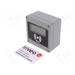 1 pcs x INVEO - RFID IND LCD UNI POE - RFID reader, UNIQUE, HTTP,Modbus RTU,Modbus TCP,SNMP, ABS, IP65