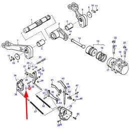 898137m1 hydraulic lift spring