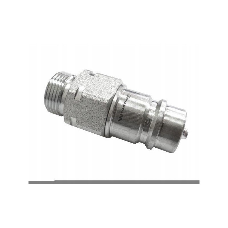 Hydraulic quick connector plug M22x1 5 thread