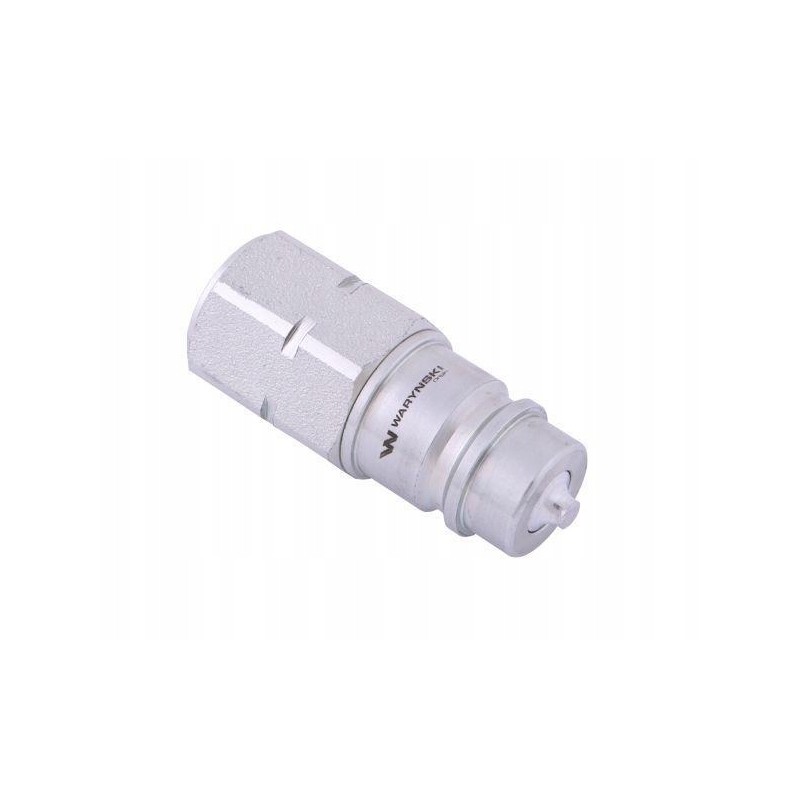 Hydraulic quick connector, plug M18x1, 5 female threads