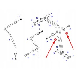278951130280 hydraulic hose clamp