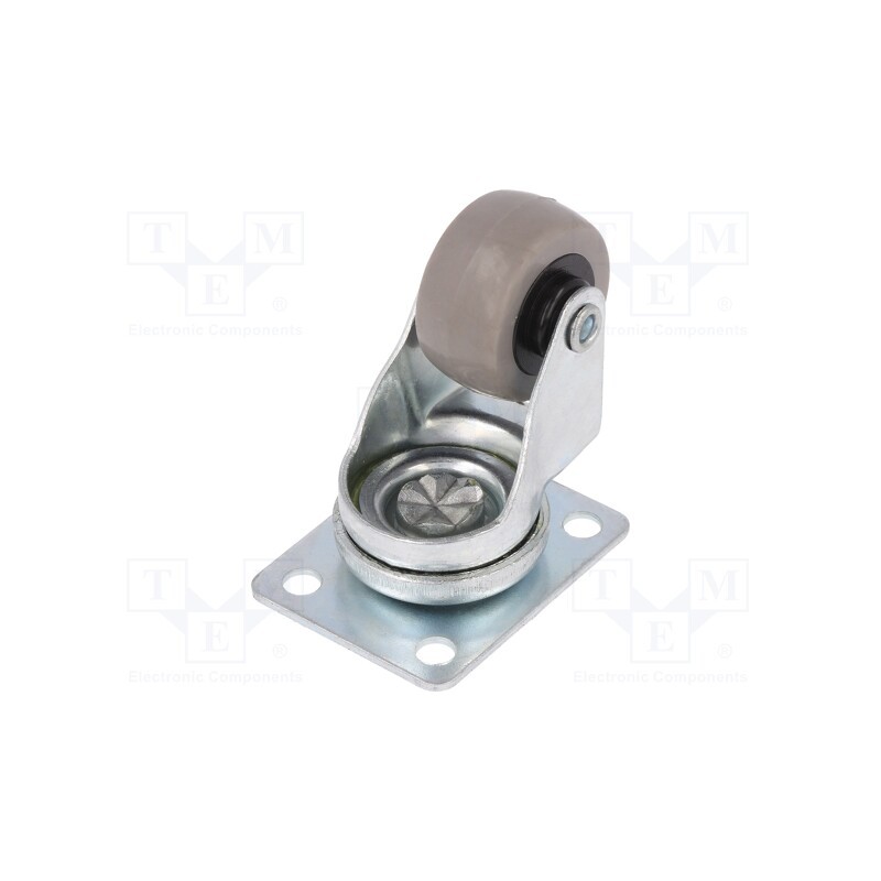 1 pcs x COLSON - JDPE 0301 1001 - Transport wheel, Ø: 30mm, W: 15mm, H: 50mm, torsional, 15kg
