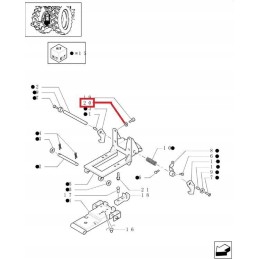New Holland Case 8201465 locking washer