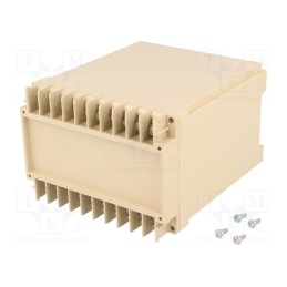1 pcs x COMBIPLAST - CP-23-3 - Enclosure: for DIN rail mounting, Y: 70mm, X: 100mm, Z: 112.6mm, ABS
