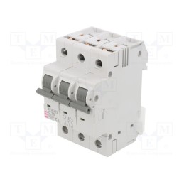 1 pcs x ETI POLAM - ETIMAT 6 3P C16 - Circuit breaker, 230/400VAC, Inom: 16A, Poles: 3, Charact: C, 6kA