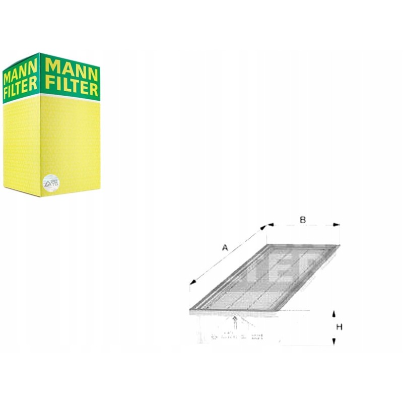 Passenger space ventilation cabin filter