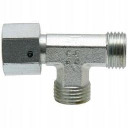Hydraulic tee dko 6s 3x m14x1 5 din 2353