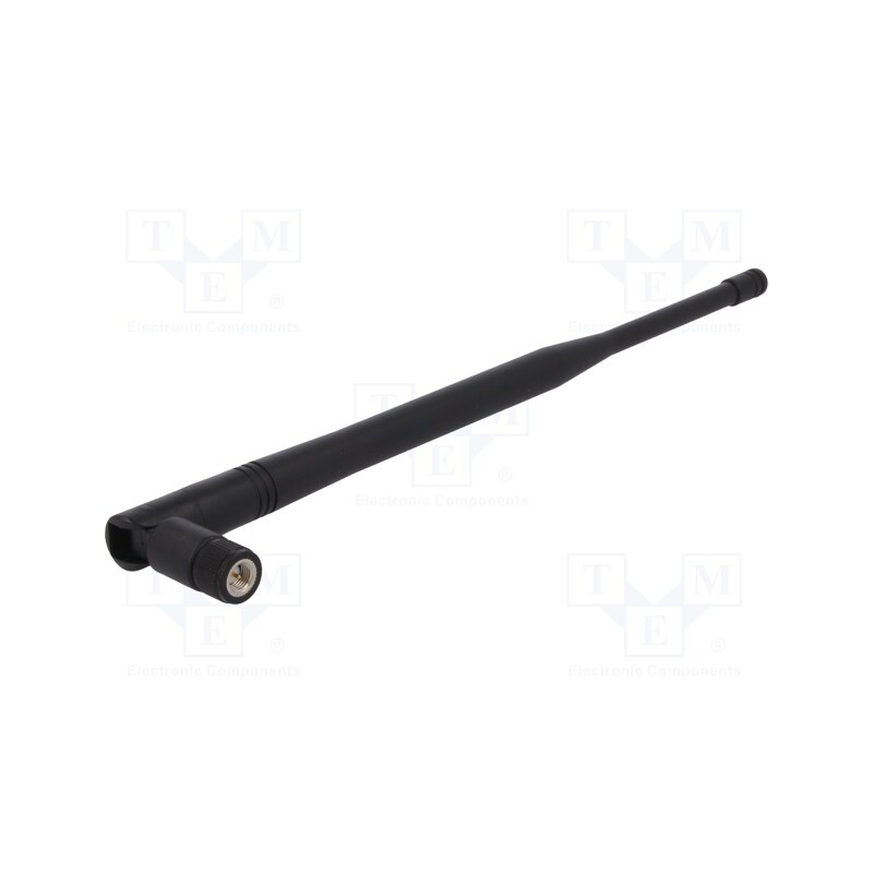 1 pcs x SR PASSIVES - 169M-ANT720 - Antenna, RF, 2dBi, linear, angular,twist-on,vertical, 50Ω, L: 254mm