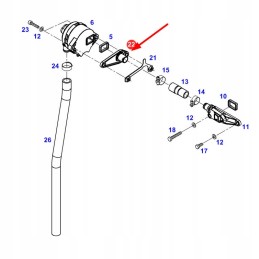 H725200010040 engine exhaust flange