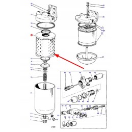 1850450m2 agco engine fuel filter