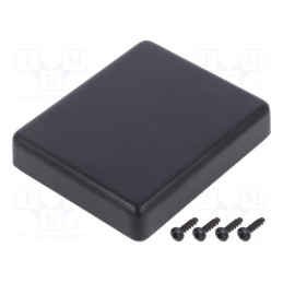 1 pcs x TEKO - SR21.9 - Enclosure: multipurpose, X: 65mm, Y: 76mm, Z: 16mm, SMART, ABS, black