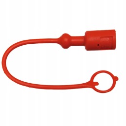 Red plug dust cover tfh 12 dn 12