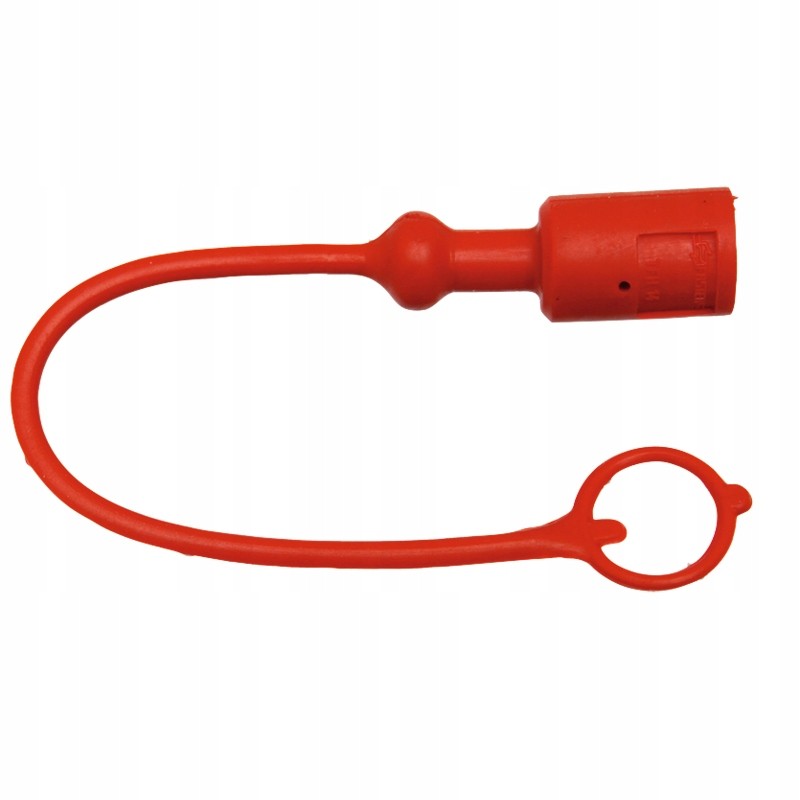 Red plug dust cover tfh 12 dn 12