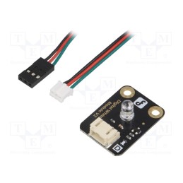 1 pcs x DFROBOT - DFR0021-W - Module: LED, Gravity, 3.3÷5VDC, Colour: white