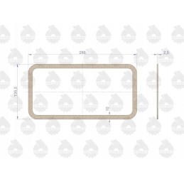 Head cover gasket, rubber plug, C 330, coupling