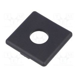 1 pcs x FATH - 91015 -AS - Stopper, for profiles, Width of the groove: 10mm, with hole