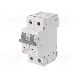 1 pcs x ETI POLAM - ETIMAT 6 1P+N C20 - Circuit breaker, 230/400VAC, Inom: 20A, Poles: 1+N, Charact: C, 6kA