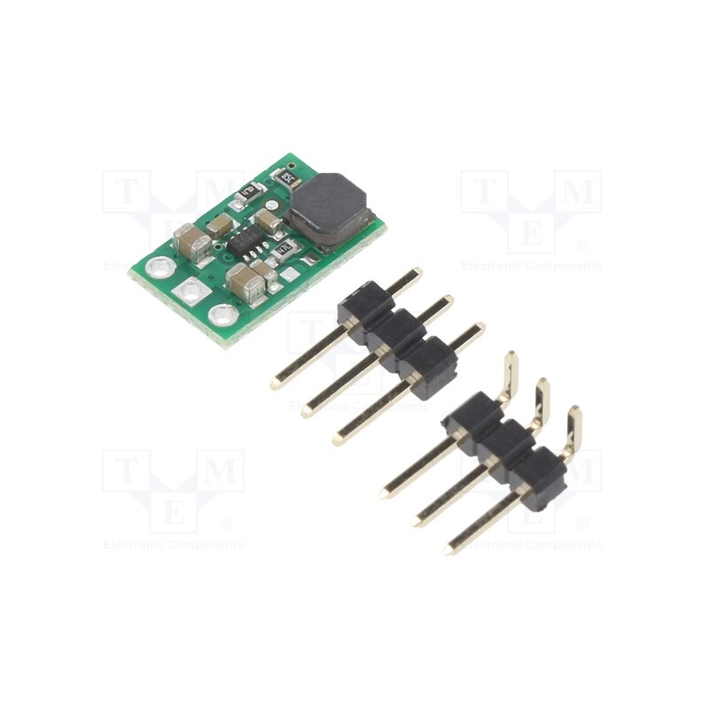 1 pcs x POLOLU - 5V STEP-UP VOLTAGE REGULATOR U3V16F5 - Converter: step up, Uout: 5V, Uin: 1.3÷16V, 85÷95%, 0.81x1.38x2.5mm