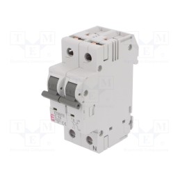 1 pcs x ETI POLAM - ETIMAT 6 1P+N C16 - Circuit breaker, 230/400VAC, Inom: 16A, Poles: 1+N, Charact: C, 6kA