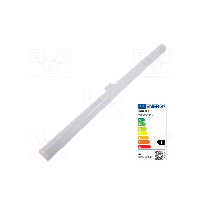 1 pcs x PHILIPS - 8719514263642 - LED lamp, warm white, S14D, 230VAC, 375lm, P: 3.5W, 140°, 2700K