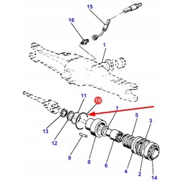 359236x1 front axle o-ring 97 79 x 5 33 mm