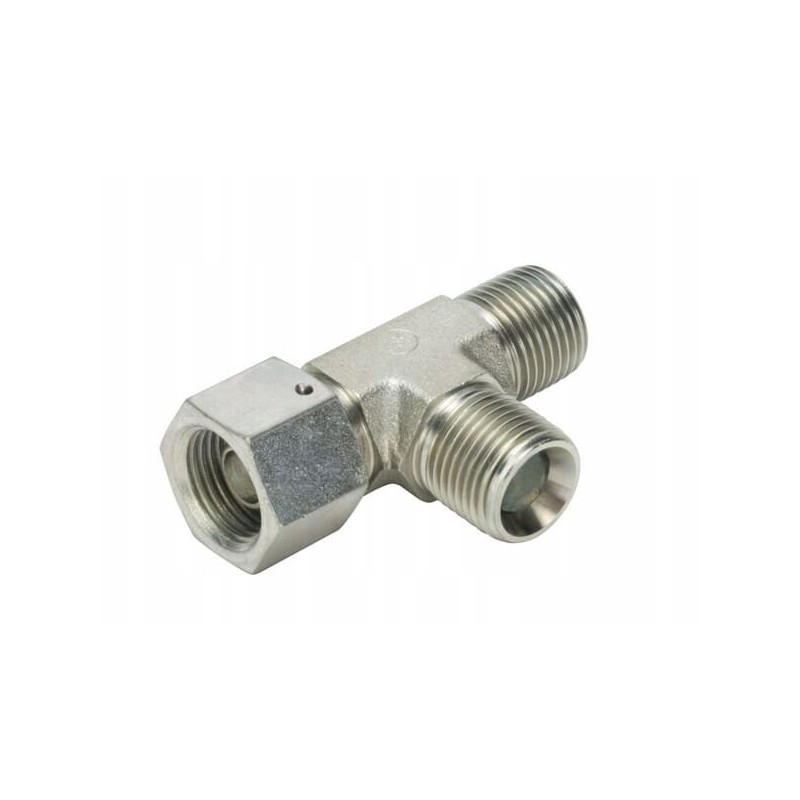 Tee connector g1 2 with side nut b21