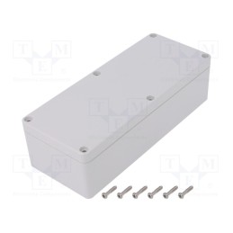 1 pcs x GAINTA - G229-IP67 - Enclosure: multipurpose, X: 80mm, Y: 195mm, Z: 55mm, polycarbonate