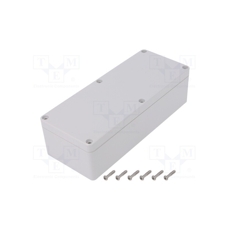 1 pcs x GAINTA - G229-IP67 - Enclosure: multipurpose, X: 80mm, Y: 195mm, Z: 55mm, polycarbonate