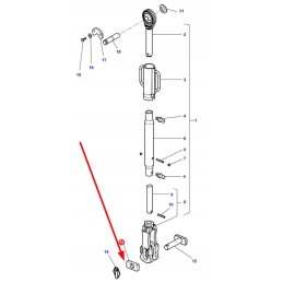 4303325m2 rear hitch mounting plate