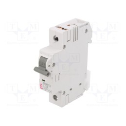1 pcs x ETI POLAM - ETIMAT 6 1P C32 - Circuit breaker, 230/400VAC, Inom: 32A, Poles: 1, Charact: C, 6kA