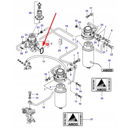 V614703626 fuel pump o-ring