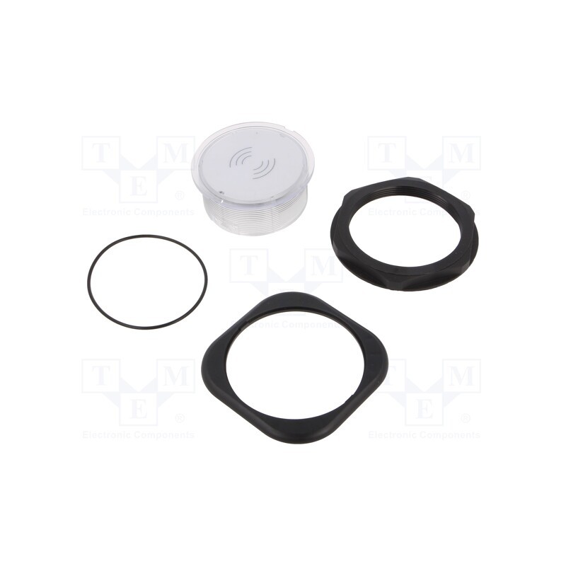 1 pcs x ELATEC - T4PK-B02TR6-P - RFID reader, 9÷30V, RS485,USB,WIEGAND, antenna, Range: 100mm