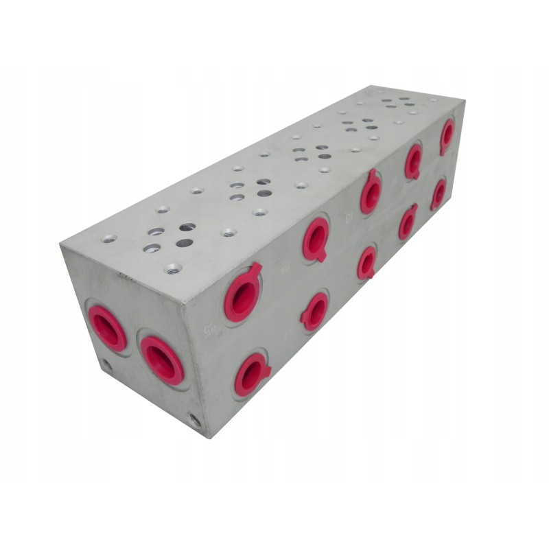 Valve plate block ng6 cetop 5 sections with valve