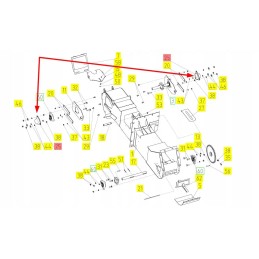 100048736 bearing cover