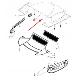 La323151450 plastic screw