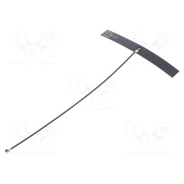 1 pcs x MOLEX - 105262-0002 - Antenna, ISM,RF, 0.3dBi,1.3dBi, linear, for ribbon cable, 79x10mm