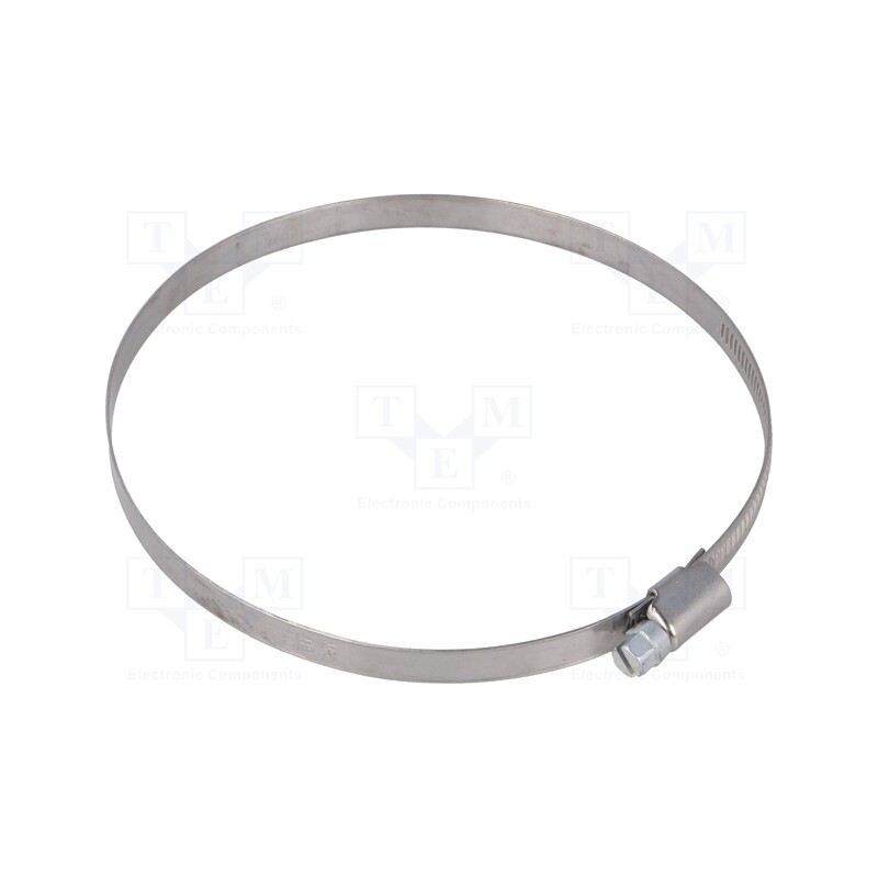 1 pcs x MPC INDUSTRIES - D4110 -AS - Worm gear clamp, W: 9mm, Clamping: 110÷130mm, D, W4, DIN 3017