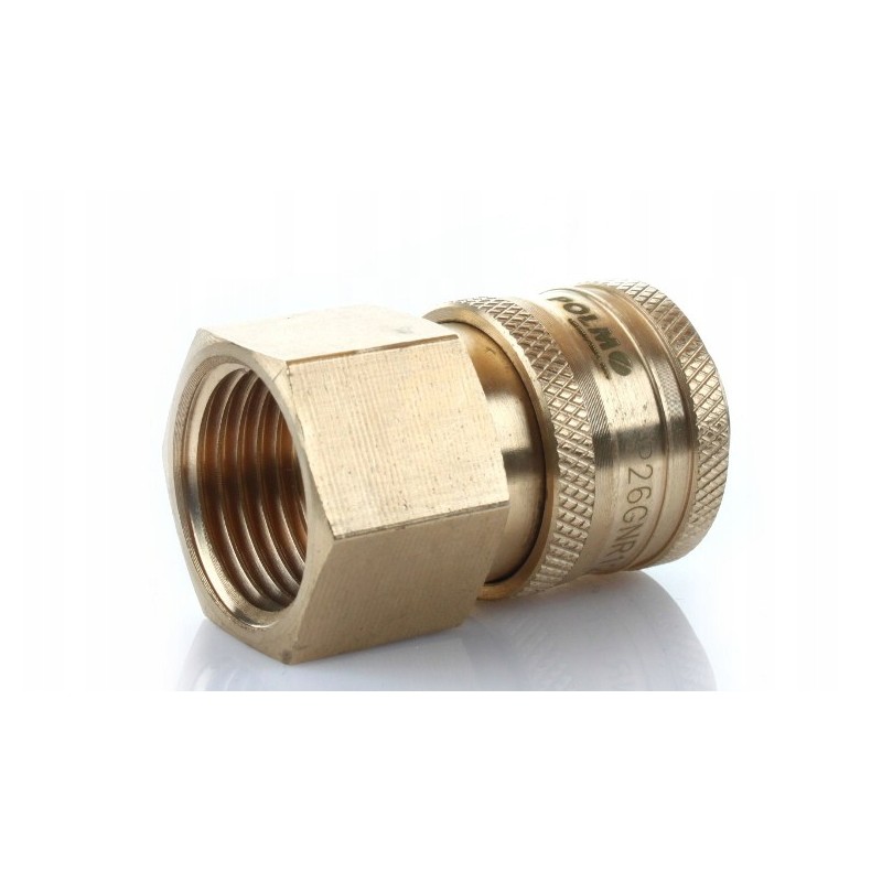 Pneum quick connector p26 nw7 2 socket 1 2 internal thread
