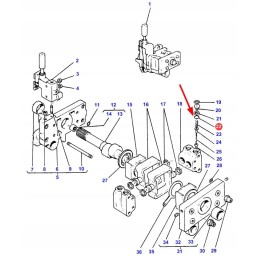 1868742m1 o-ring 17 6 x 2 5