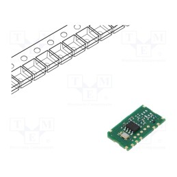 1 pcs x AUREL - 650201464G - Module: RF, FM receiver, AM,ASK, 433.92MHz, -112dBm, 5VDC, 4.4mA