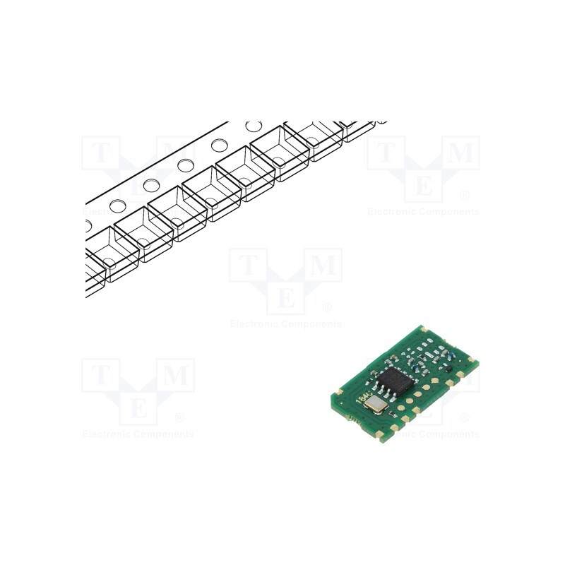 1 pcs x AUREL - 650201464G - Module: RF, FM receiver, AM,ASK, 433.92MHz, -112dBm, 5VDC, 4.4mA