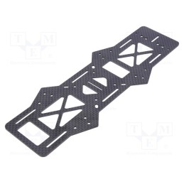 1 pcs x EMAX - EMX-AC-1614 - Spare part: middle board, carbon fiber
