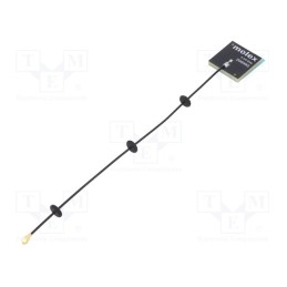 1 pcs x MOLEX - 206995-0150 - Antenna, Bluetooth,WiFi,ZigBee, 2.6dBi,3.4dBi, linear, U.FL
